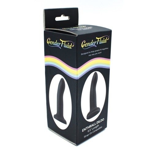 Dildo Strap-On Gender Fluid 6.5 Pulgadas Negro