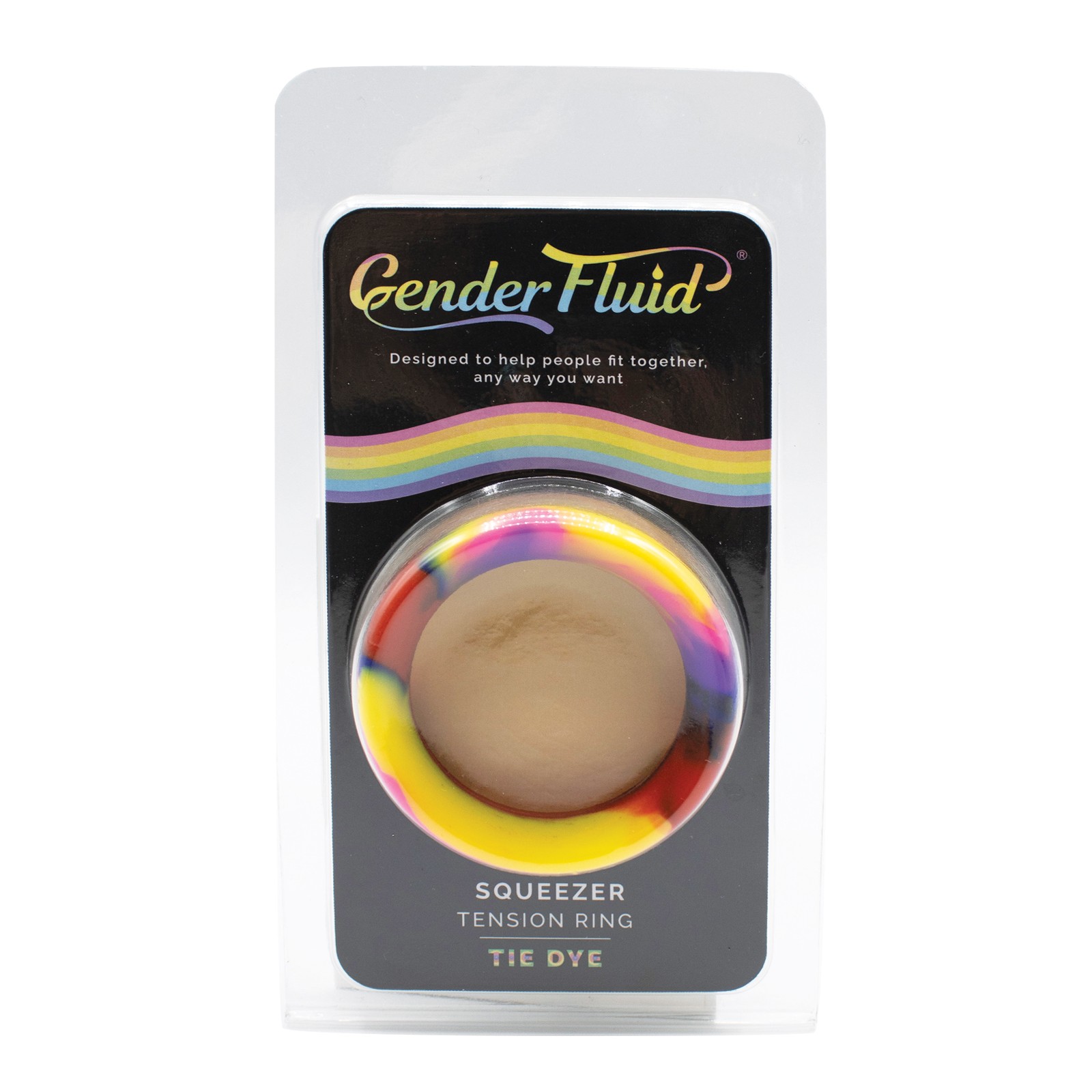 Gender Fluid Squeezer Tension Ring for Enhanced Pleasure