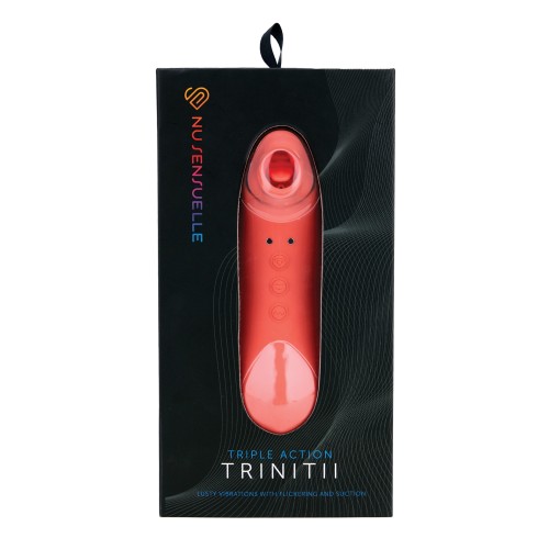 Vibrador de Lengua Nu Sensuelle Trinitii para Estimulación Definitiva