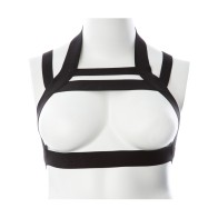 Gender Fluid Majesty Harness - S-L Black