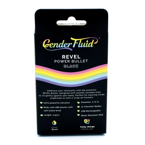 Bullet Revel Gender Fluid - Negro Mate