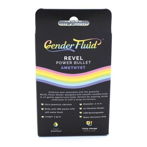 Gender Fluid Revel Power Bullet Purple