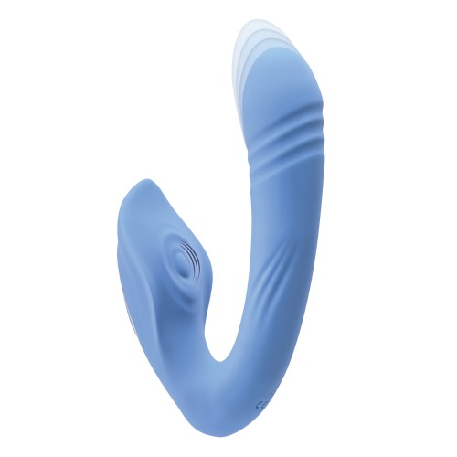 Evolved Tap & Thrust Dual Vibe - Azul - Explora Tus Deseos