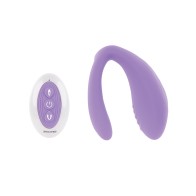 Evolved Petite Tickler Mini Vibe with Remote - Purple