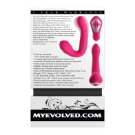 Evolved Buck Wild Come Hither Massager Pink