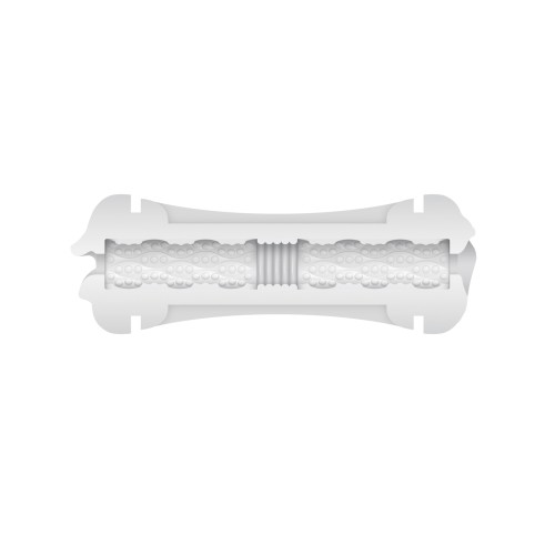 Stroker Doble Zero Tolerance - Blanco