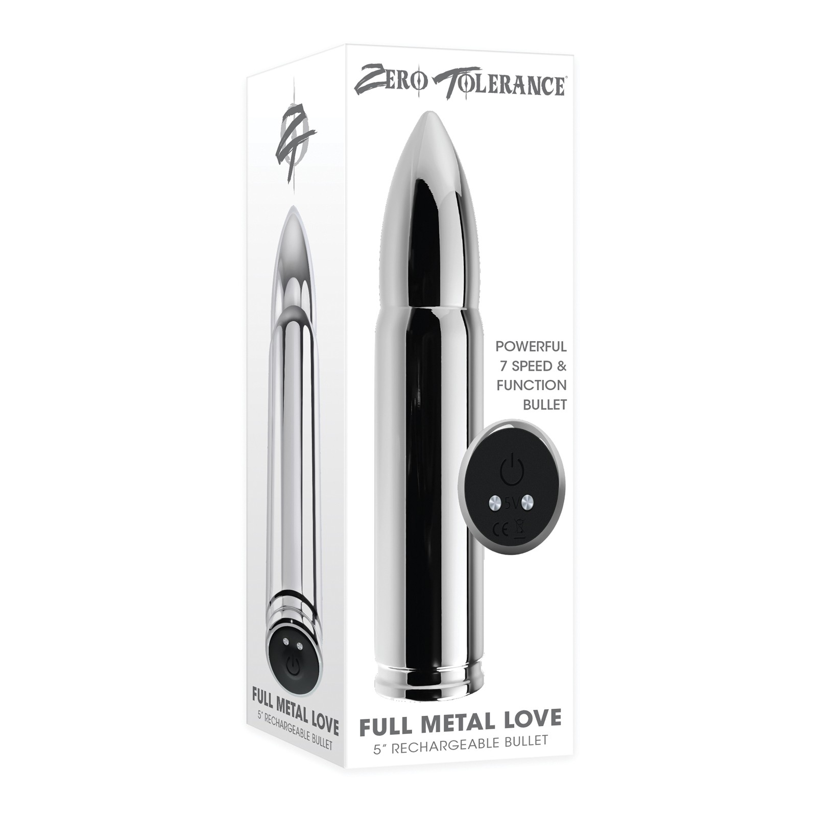 Zero Tolerance Full Metal Love Bullet Chrome