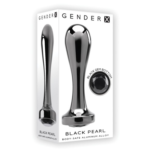 Plug Perla Negra Gender X - Placer Lujoso