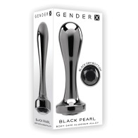 Gender X Black Pearl Plug - Luxurious Pleasure