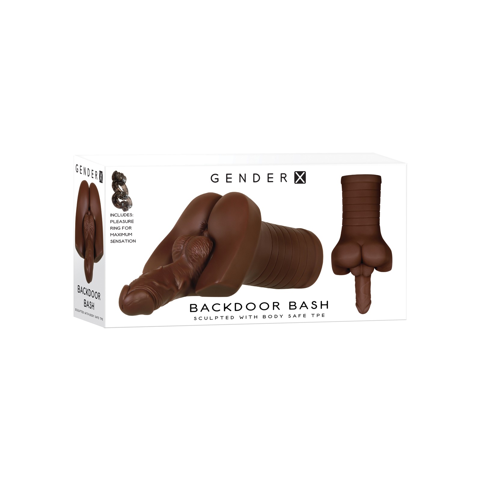 Gender X Backdoor Bash Stroker - Dark