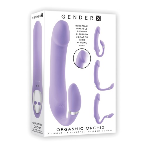 Orgasmic Orchid Poseable Vibrator