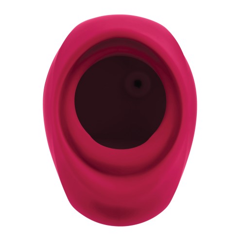 Shop Gender X Body Kisses Vibrating Suction Massager - Red/Black