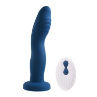 Gender X Snuggle Up Dual Motor Strap-On Vibe Blue