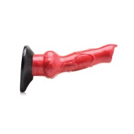 Creature Cocks Hell-Hound Silicone Dildo - Red/Black