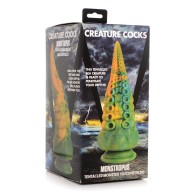 Creature Cocks Tentacled Monster Dildo - Green/Yellow