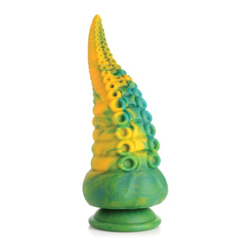 Creature Cocks Tentacled Monster Dildo - Green/Yellow