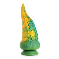 Creature Cocks Tentacled Monster Dildo - Green/Yellow