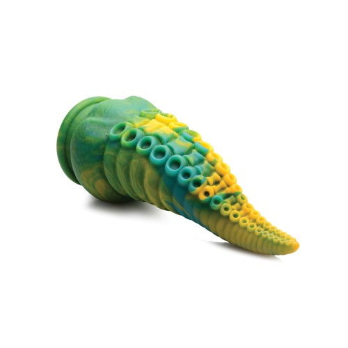 Creature Cocks Tentacled Monster Dildo - Green/Yellow