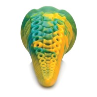 Creature Cocks Tentacled Monster Dildo - Green/Yellow