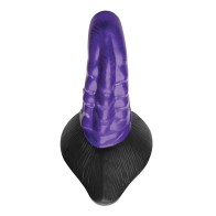 Creature Cocks Orion Invader Dildo de Silicona Alienígena Vascularizado Púrpura Negro