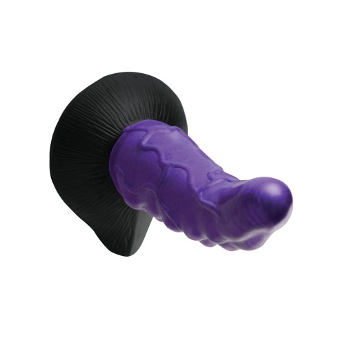 Creature Cocks Orion Invader Veiny Space Alien Silicone Dildo Purple Black