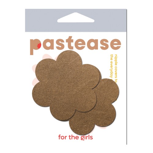 Pastease Basic Daisy Nipple Pasties - Tan O/S