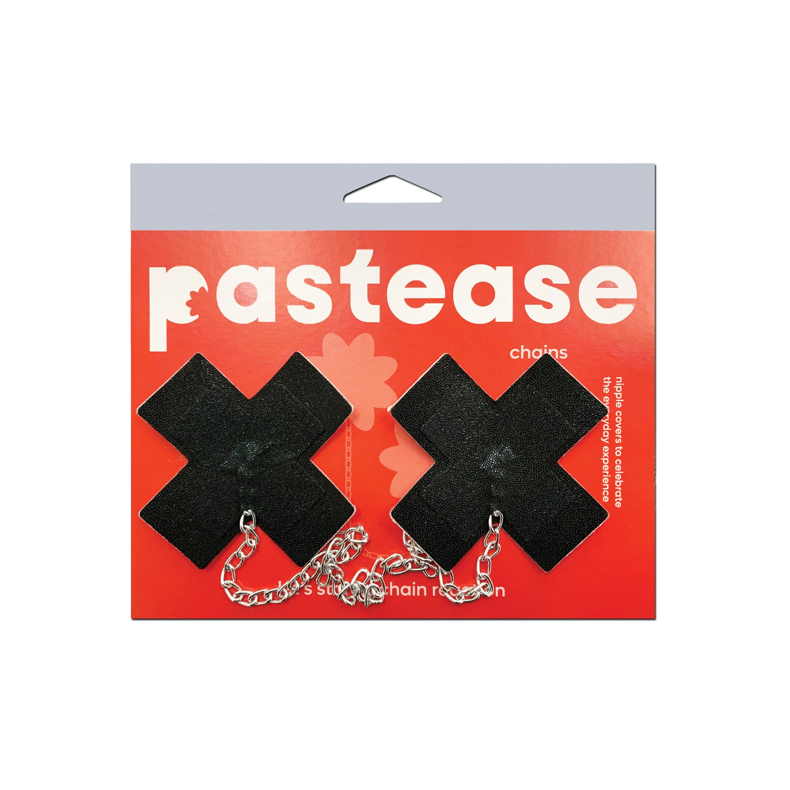 Pastease Chain Plus X Liquid Cross Black OS