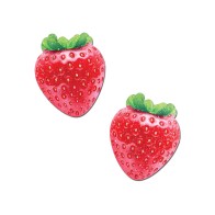 Pastease Sparkly Juicy Berry Nipple Pasties Red