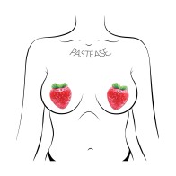 Pastease Nipple Pasties Brillantes de Fresa Rojo