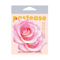 Pastease Glitter Velvet Blooming Rose Nipple Pasties