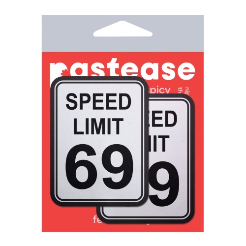 Pastease Speed Limit 69 Nipple Pasties