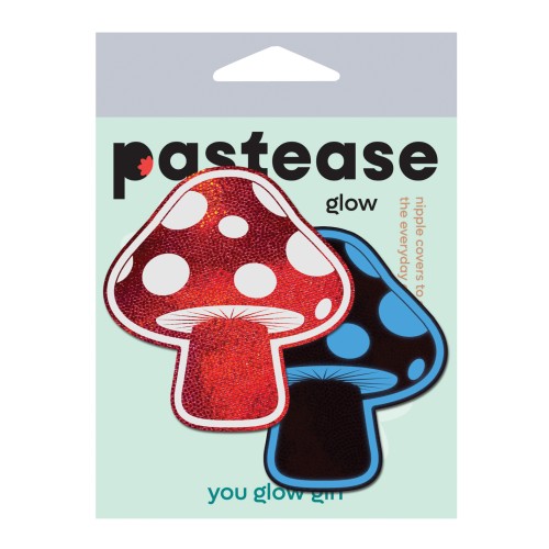 Pastease Premium Glow in the Dark Shroom Red White