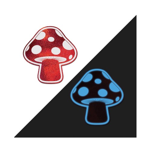 Pastease Premium Glow in the Dark Shroom Red White