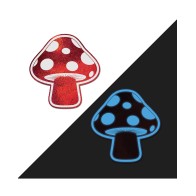 Pastease Premium Glow in the Dark Shroom Red White