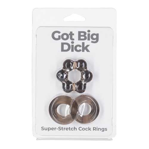 Anillos para el Pene Got Big Dick - Placer Máximo