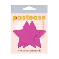 Pastease Basic Star Black Light Reactive - Neon Pink O/S