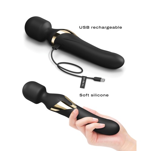 Dorcel Dual Orgasms Wand Black/Gold | Ultimate Luxurious Pleasure