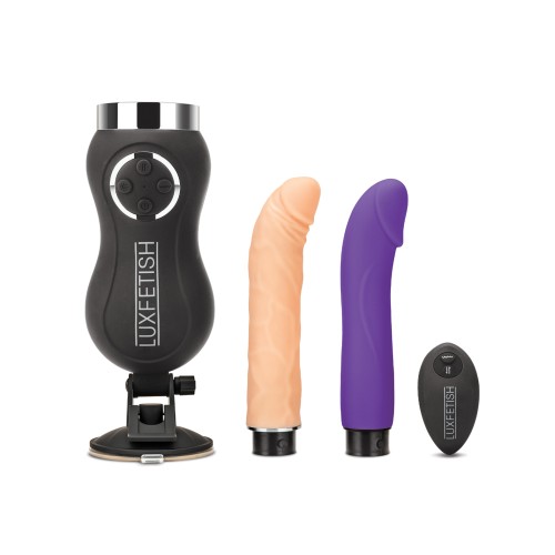 Máquina Sexual Compacta Reversible con Control Remoto Lux Fetish