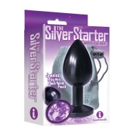 Beginner Friendly Bejeweled Stainless Steel Anal Plug