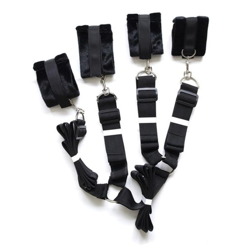 Kit de Bondage de Dormitorio Plesur - Negro