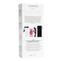 Le Wand BLEND Dual Motor Rabbit Vibrator - Black