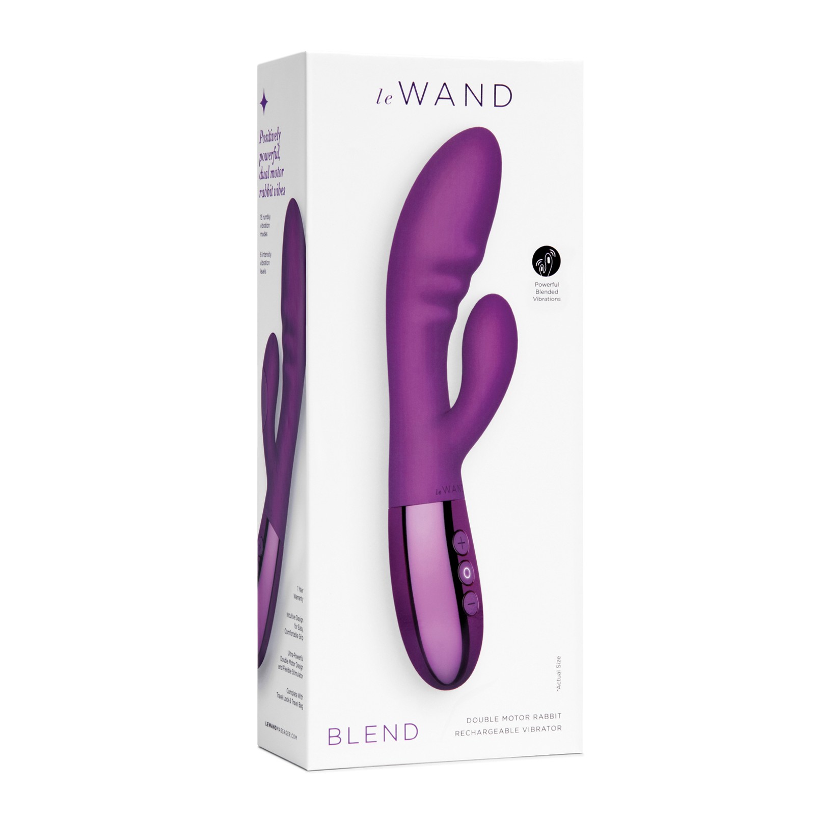 Le Wand Blend Rabbit Vibrator for Dual Orgasms