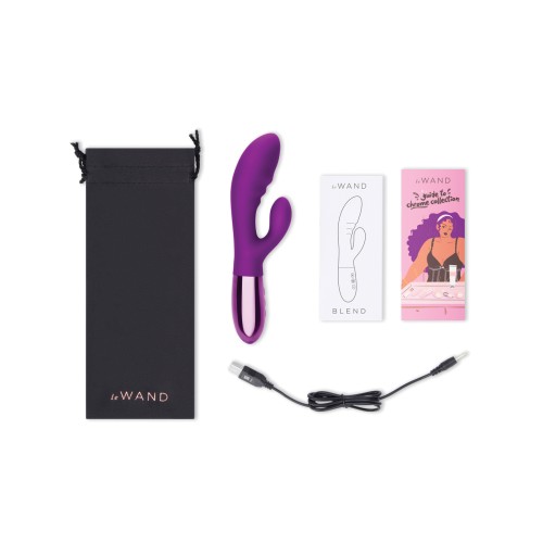 Le Wand Blend Rabbit Vibrator for Dual Orgasms