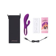 Le Wand Blend Rabbit Vibrator for Dual Orgasms