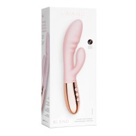 Le Wand Blend Double Motor Rabbit Vibrator Rose Gold