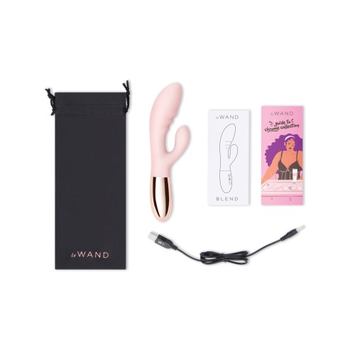 Le Wand Blend Double Motor Rabbit Vibrator Rose Gold