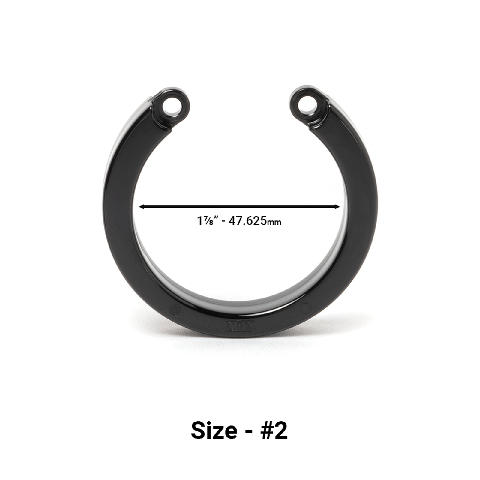 Cock Cage U-Ring #2 Black