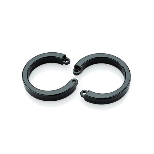 Cock Cage U-Ring Set - Black