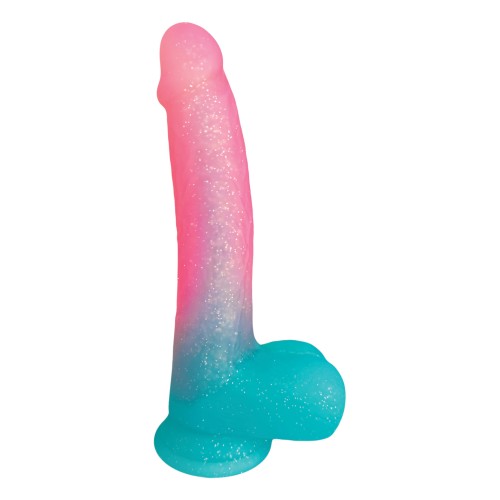 Dildo Lollicock de Algodón de Azúcar 8.5" Sweet Sex - Multicolor