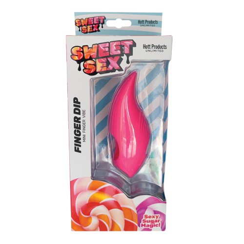 Mini Vibe Finger Dip Sweet Sex para Placer Extra